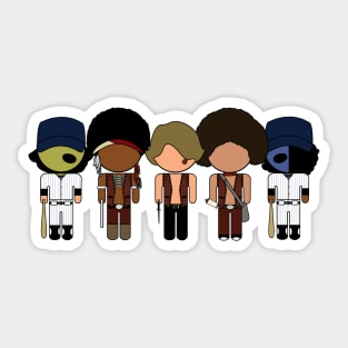 The Warriors Movie Icons - "Vector-Eds" Sticker